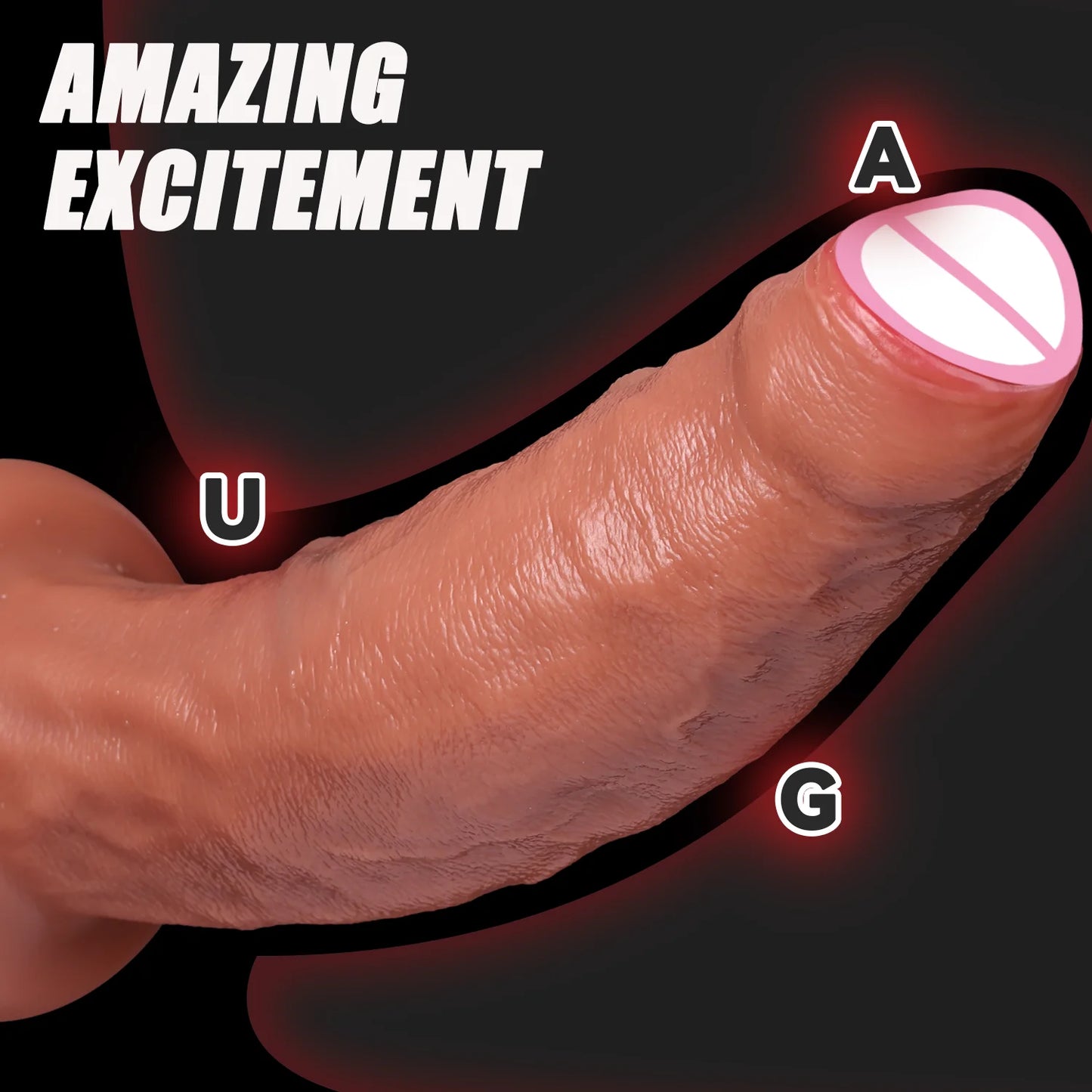 Realistic Dildos Soft Silicone Penis with Suction Cup Adult Sexy Toys for Woman Deep stimulation Vagina Anal Massage Stimulator