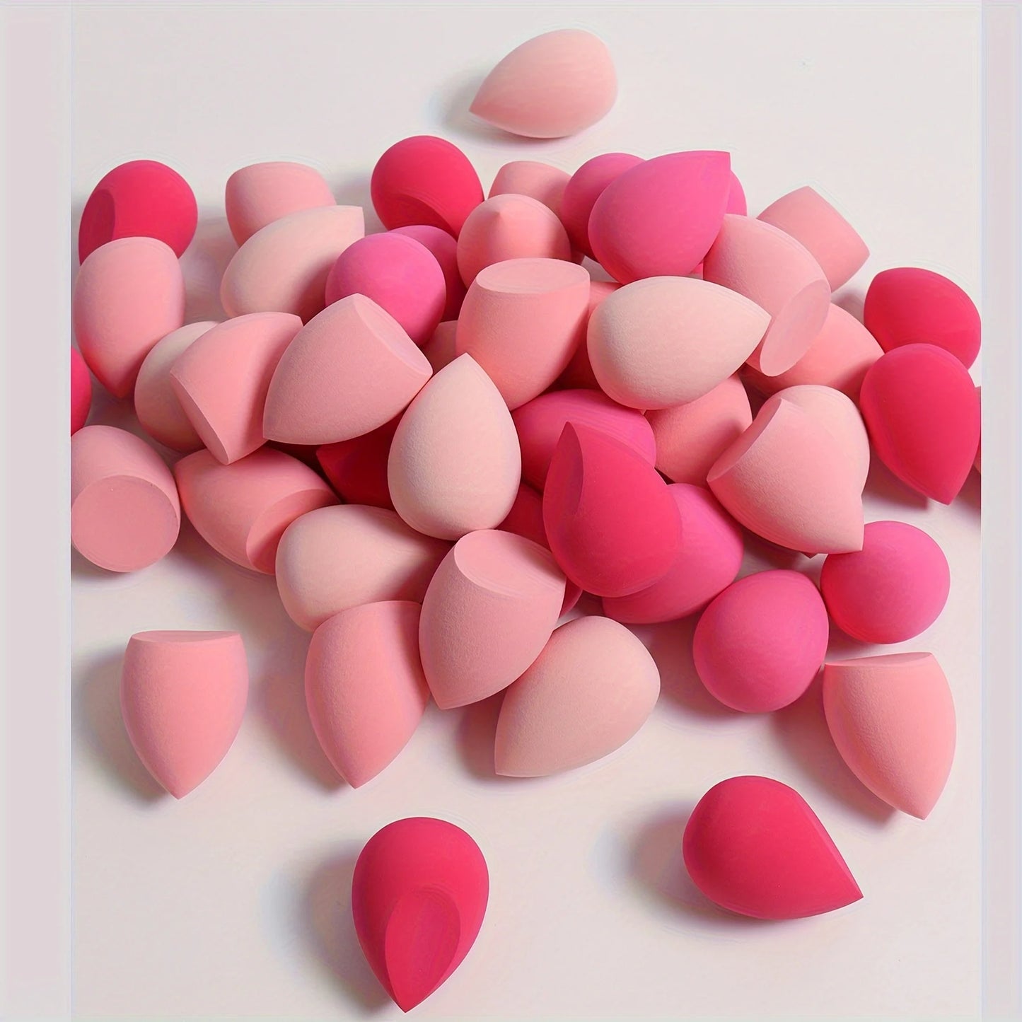 18 PCS Set Make-Up Sponge Set, Suitable for Liquid BB Cream Powder Application, Make-Up Egg Dry Wet Dual-Use Powder Puff Ladies Cosmetic Accessories