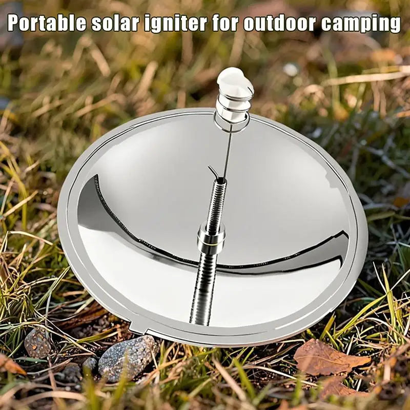 Emergency Solar Lighter Outdoor Survival Fire Ignition Waterproof Windproof Emergency Travel SOS Kits Portable Camping Hiking Survival Tool Gear.