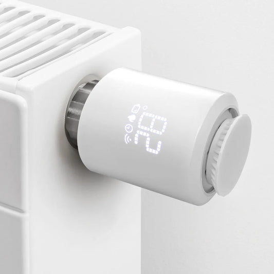TUYA App Smart ZigBee TRV Radiator Actuator Valve Thermostatic Radiator Valve Temperature Controller Support Alexa Google Home