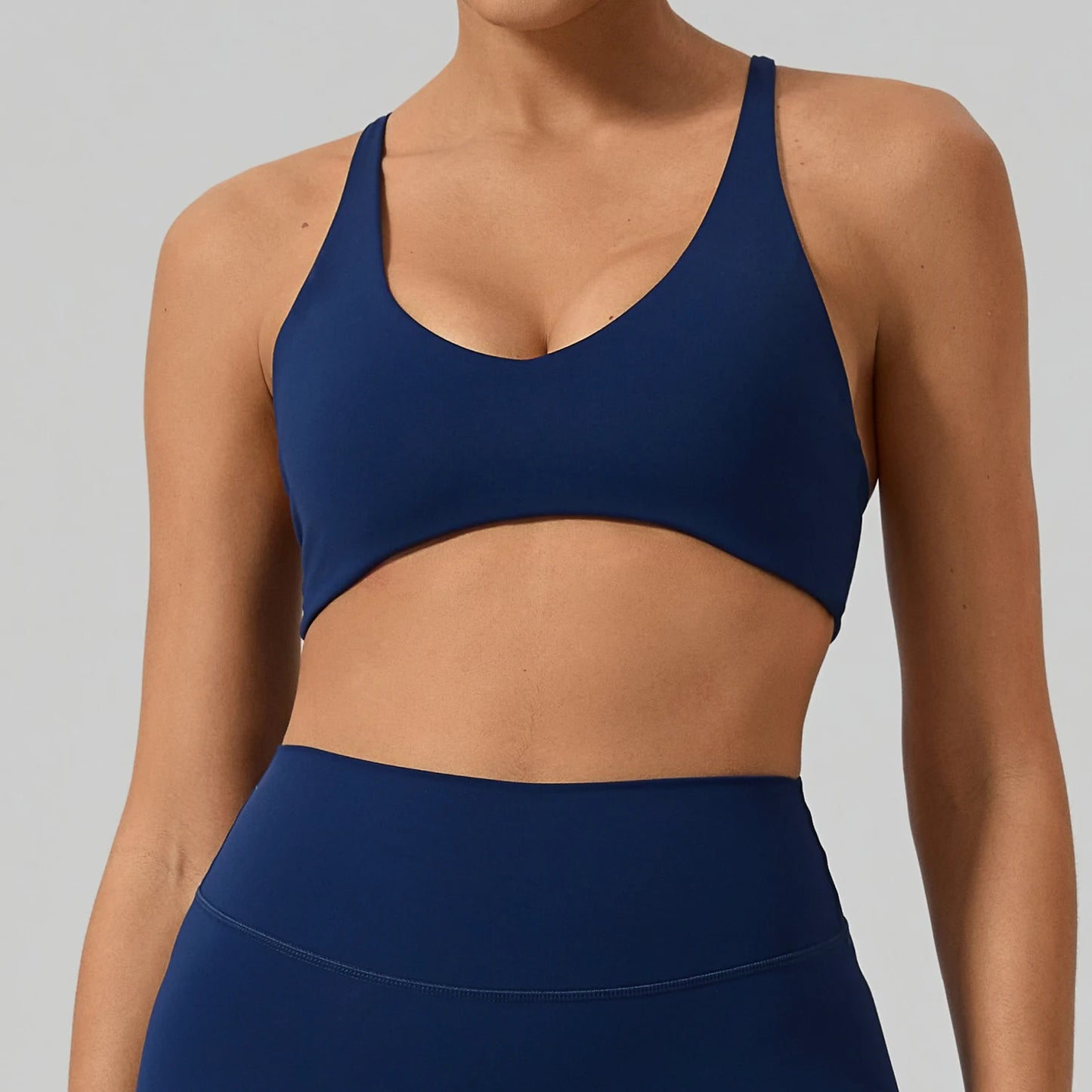 5 Colors S-XL  Gym Sports Bra Women Yoga Bra Crisscross Back Tight Running Pilates Fitness Bralette Breathable Quick Dry Workout Top