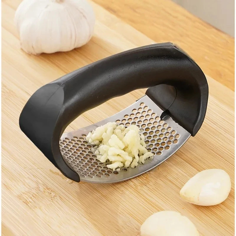 12 PCS Set Stainless Steel Garlic Press Crusher Manual Garlic Mincer Chopping Garlic Tool Fruit Vegetable Tools Kitchen Accessories