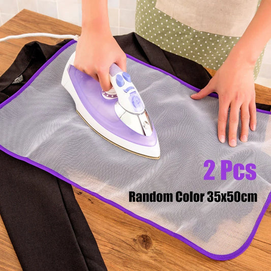 NEW Protective Insulation Ironing Board Cover Cloth Guard Press Mesh Random Colors High Temperature Pad Ironing Against Pressing