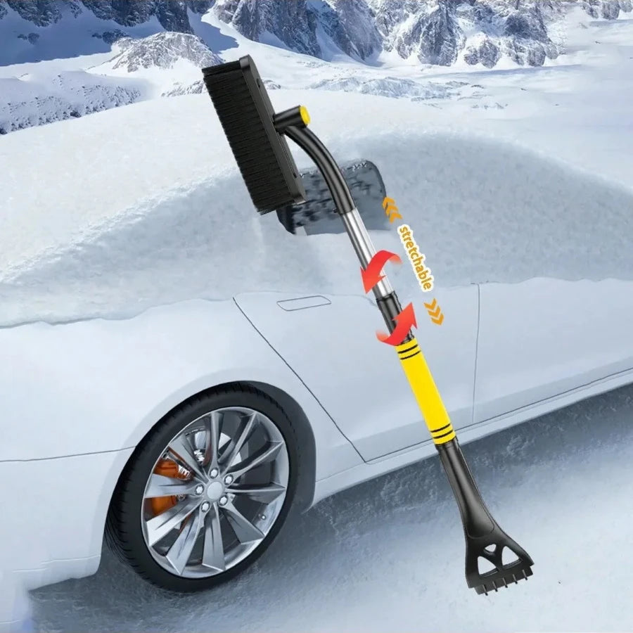 Car Snow Plow Tool Snow Brush Defrosting and Deicing Shovel Multi-Purpose Snow Scraper Car 3-in-1 Snow Shovel