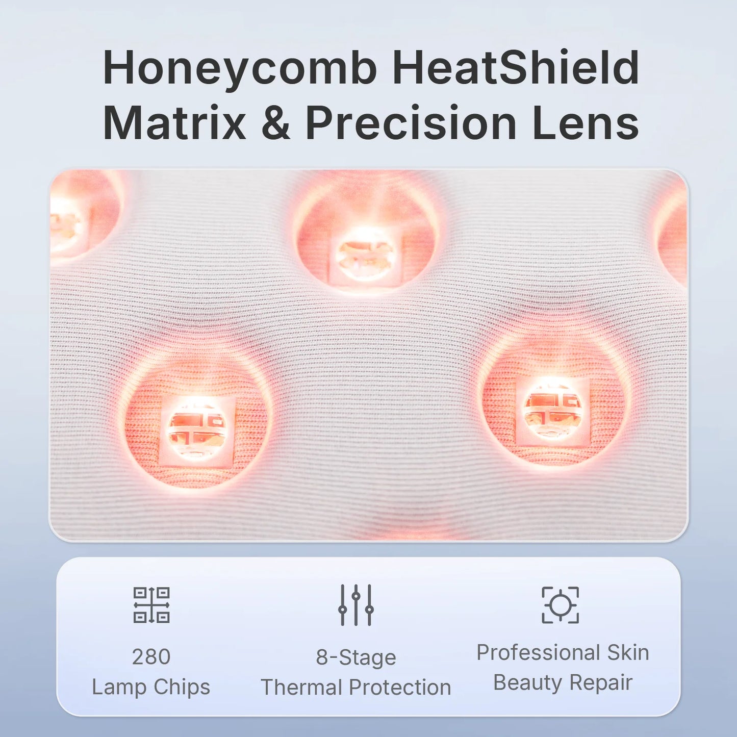 Ultra-Light Red Light Therapy Photon Mask Hello New Face M500S LED Near-Infrared Light Therapy Facial Mask Professional Face Care Women Skin Care Accessories