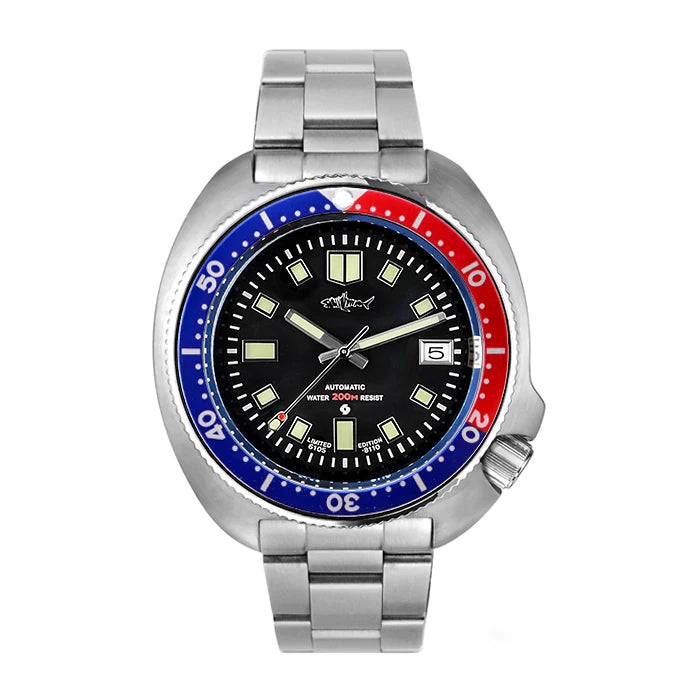NEW Arrivals 4 Colors Diver Watch Abalone Women Men Dive Watch 20ATM Water Resistant C3 Luminous Sapphire Crystal NH35 Automatic Movement Machinery Wristwatch Sports Accessories