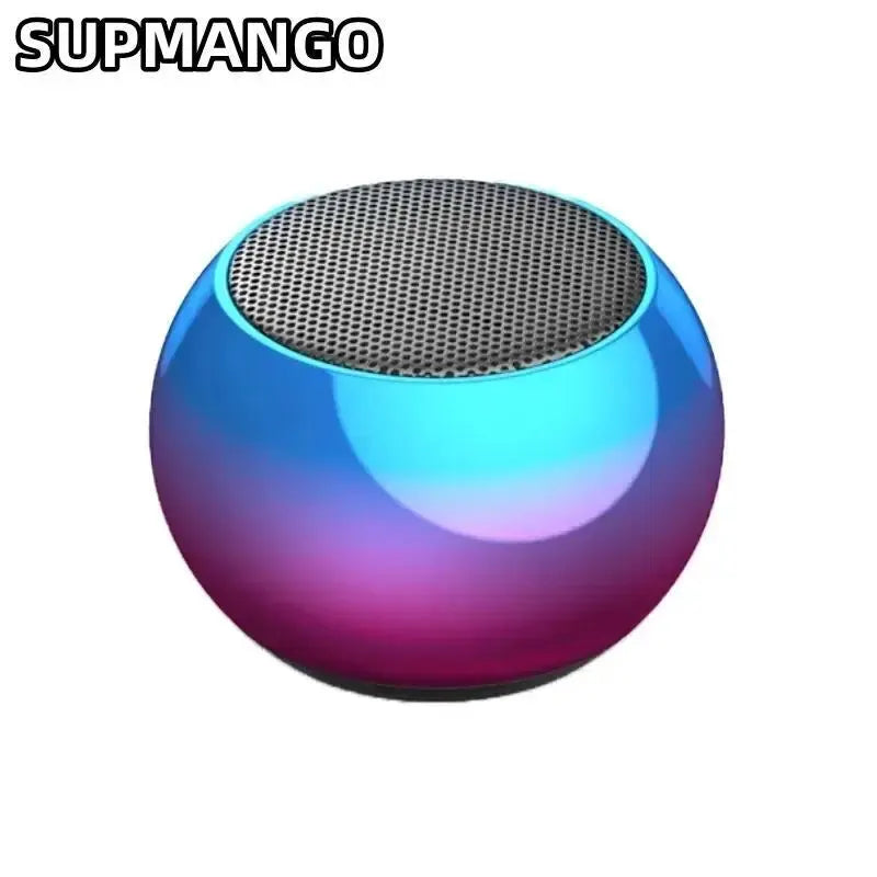 NEW Arrivals Wireless Bluetooth Speaker Portable Small Steel Gun Metal Heavy Stereo Surround Subwoofer Outdoor Mini Bluetooth Small Speaker Mobile Cell Phones Accessories