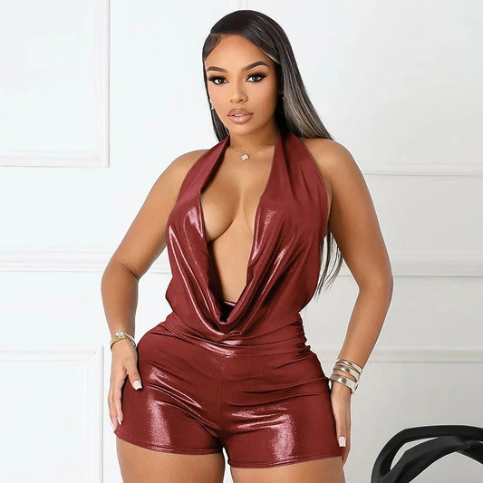 Just Arrived S-XL Size Burgundy Color Sexy Bodysuits Elegant Women's Fashionable Stretchable Night Clubwear Evening Party  Body Briefer Body Shaper Invisible Elastic Seamless Fancy Minimalist