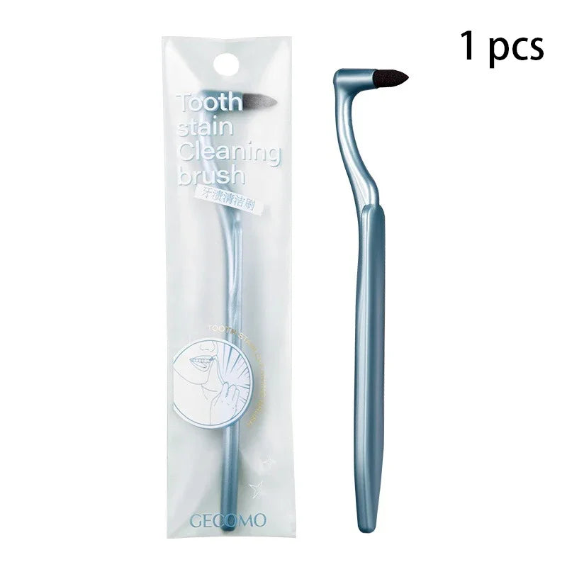 5 PCS Set Orthodontic Interdental Brush Toothbrush Stain Eraser Sponge Remove Tartar/Tea/Smoke Stains Oral Care Tools Tooth Stain Dental Tools Sets Oral Hygiene Supplies