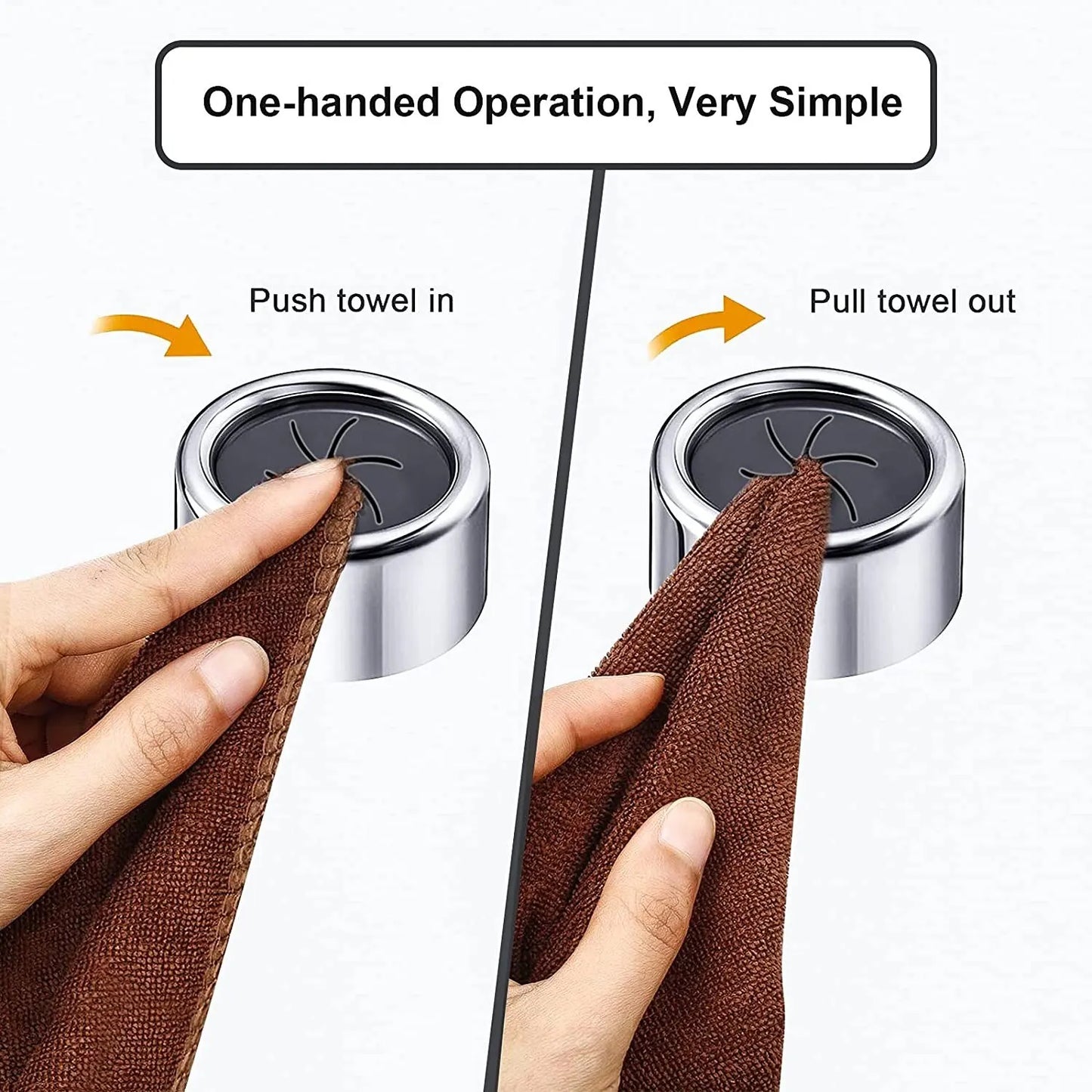 NEW Arrivals 3PCS Set Non Punching Dishwashing Cloth Storage Clip Dishcloth Clip Kitchen Household Gloves Hook Towel Rack Hole Clip Wall Hanging Kitchen Bathroom Accessories