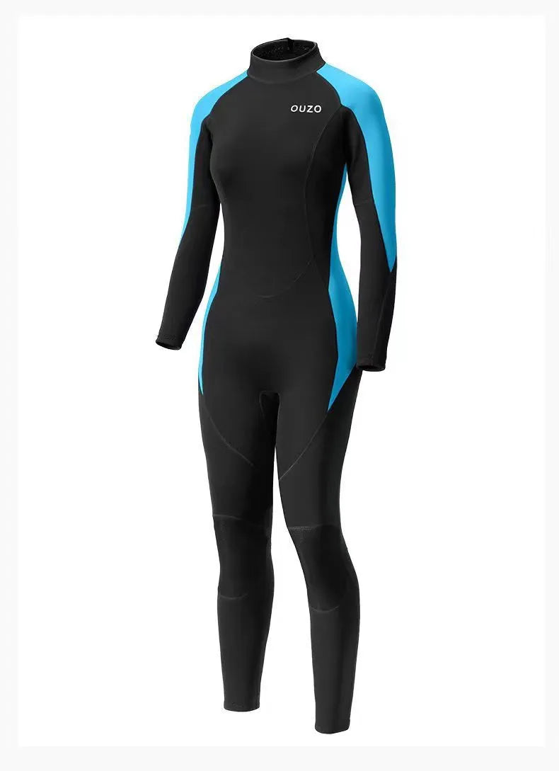 Neoprene Wetsuit Men Scuba Diving Full Suit Spearfishing Swimwear Snorkeling Surfing One Piece Set Winter Keep Warm Swimsuit