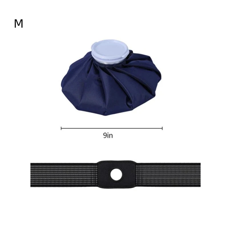 Reusable Ice Bags  Cold Pack Hot Water Bag For Sports Injuries Pain Relief Knee Back Neck Shoulder Therapy Treatment Ice Pack For Head Legs Health Care Accessories