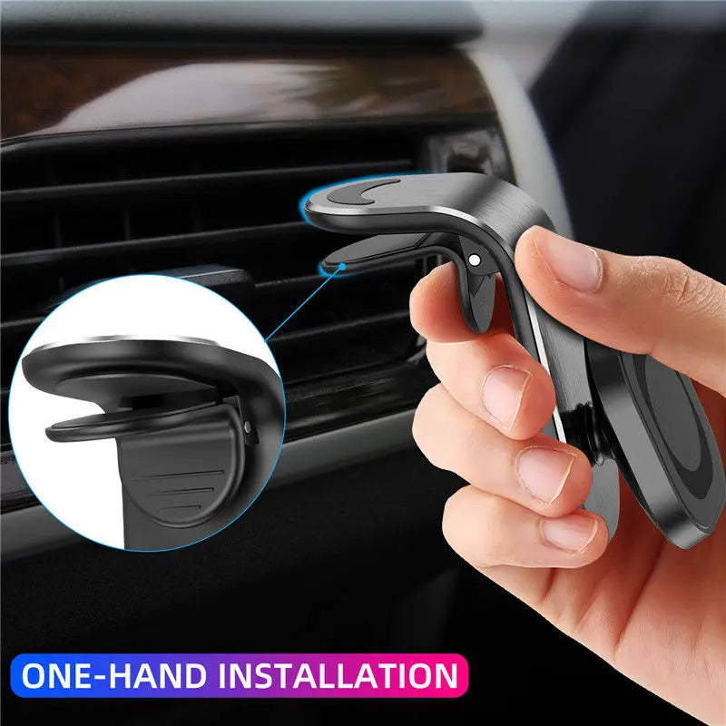 Magnetic Car Phone Holder Stand Air Vent Magnet Car Mount GPS Smartphone Mobile Support In Car Bracket for iPhone Samsung Xiaomi