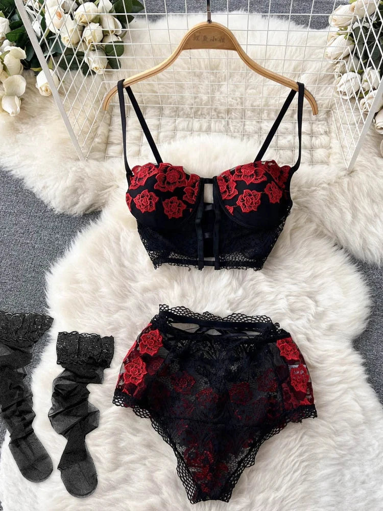 2024 New Year eve Women's Hollow out Combination Bodysuit Slim Fit Sexy Party Mesh Lace Bodysuit Bodysuit Sexy Fashion Sleepwear
