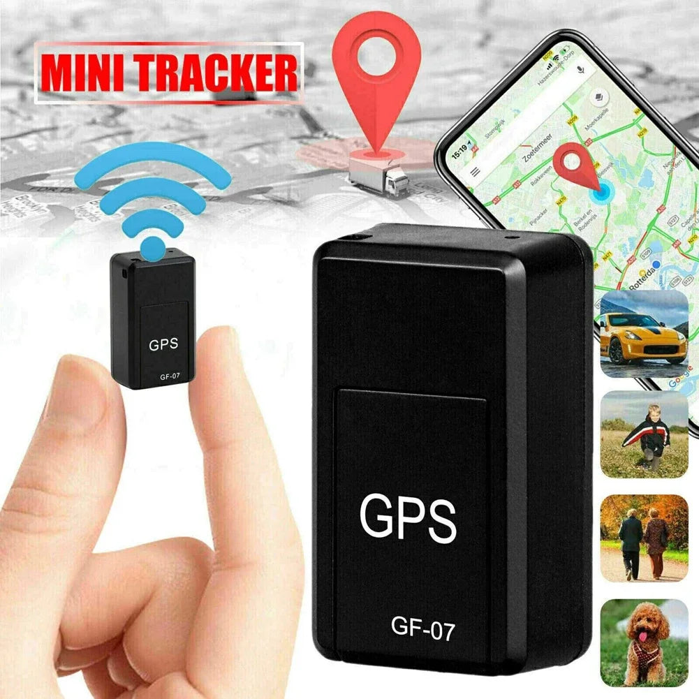 8-10PCS GF-07 Mini GPS Car Tracker Real Time Tracking Anti-Theft Anti-lost Locator Strong Magnetic Mount SIM Message Positioner