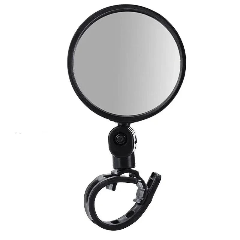 Bicycle Rearview Mirror 360 Adjustable Rotate Wide Angle Bike Rear View Mirrors Cycling Handlebar Easy to Install Convex Mirror