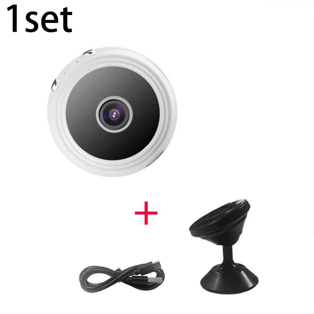 NEW Arrivals 2PCS Set  A9 Mini Camera Wi-Fi Wireless IP Security Video Camcorders Night Vision Mobile Camera Video HD 1080P Surveillance Smart Home Security Supplies