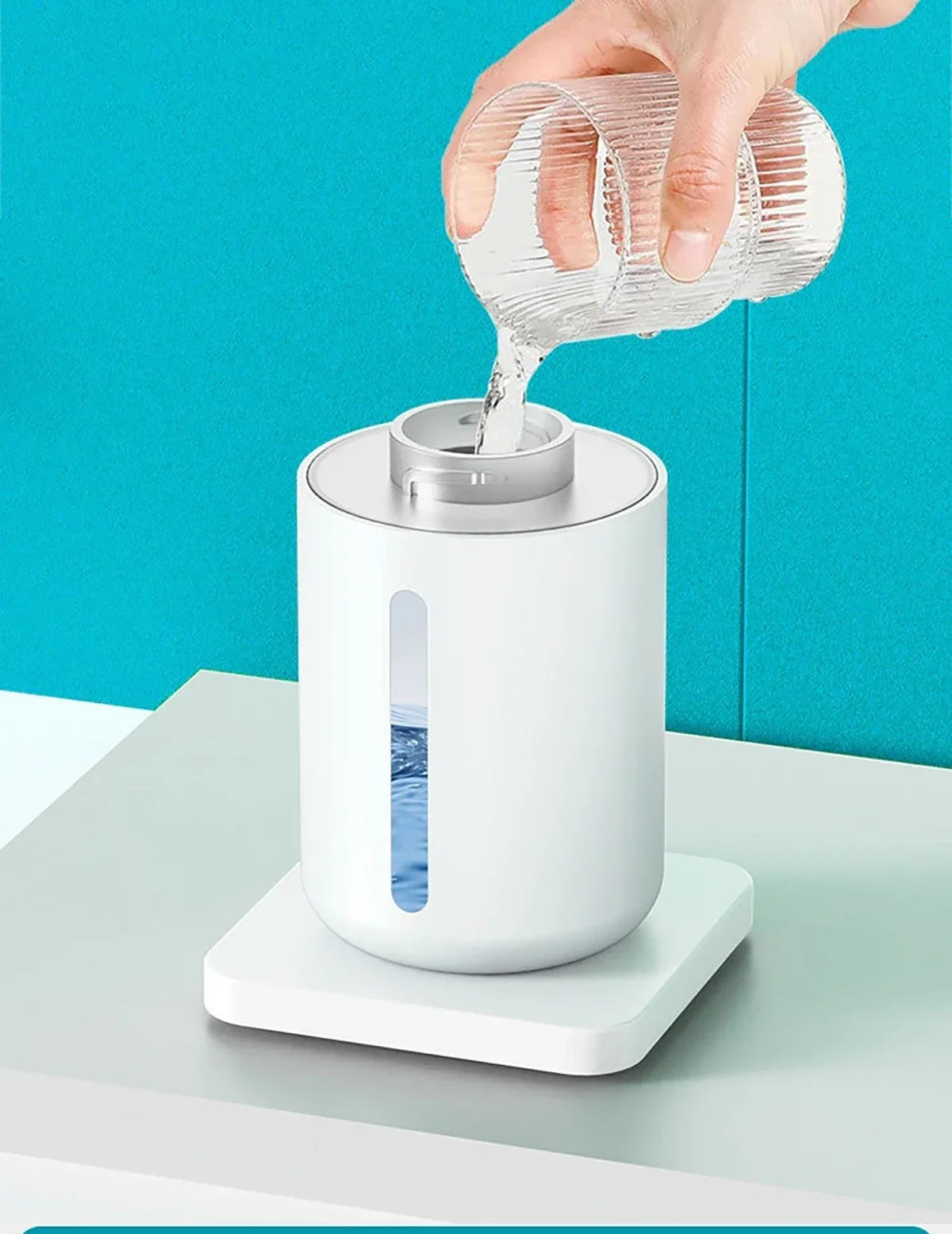 NEW Arrivals Automatic Black/White Soap + Fluids Dispenser Touchless Foaming Soap Dispenser 350ml USB Rechargeable Electric 4 Level Adjustable Foam Soap Dispenser Home Bathroom Kitchen Accessories