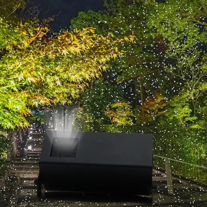 For Home Villa Dynamic Colorful Firefly Projection Lamp with Remote Control Light Adjustment Outdoor Waterproof Courtyard Lawn Garden Landscape Projector Lights System