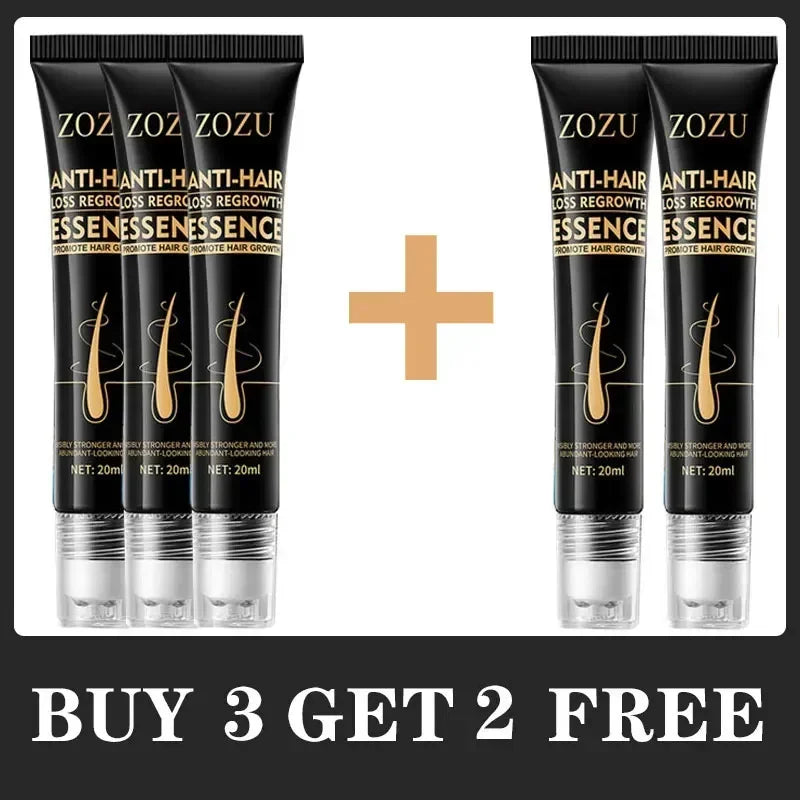 BIOTIN 1/3/5/10/22 PCS Set  fast Hair Growth Oil Products Care Scalp Massage Treatments Anti Hair Loss Effective Grow Thicker Hair Serum for Women Men Hair Care Accessories