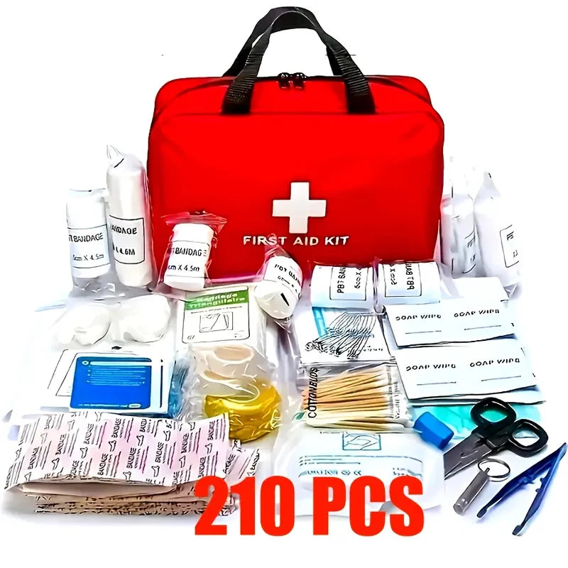 First Aid Kit， First Aid Supplies for Emergencies and Survival Situations | Ideal for Cars, Trucks Outdoor Travel Beach Camping Health Care Accessories