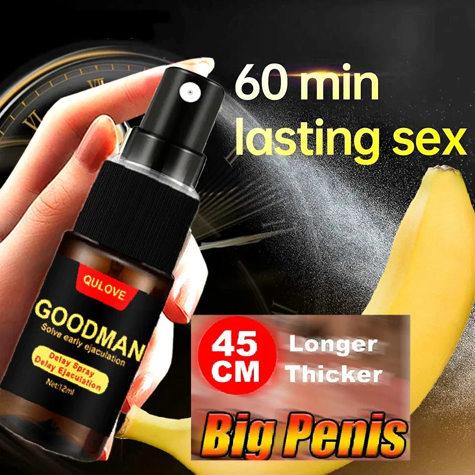 Adult Man Lasting Long 60 Minutes Penis Enlargment Oil Sex Delay Spray Sex for Male External Use Anti Premature Ejaculation