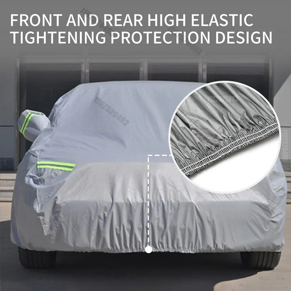 NEW Arrivals S-2XL Plus Size for Mercedes Benz Class Rolls Royce Top Quality Car Cover Thickened Outdoor Sun Protection Heat Insulation Ultraviolet Protection and Dust Prevention Four Seasons Car Accessories