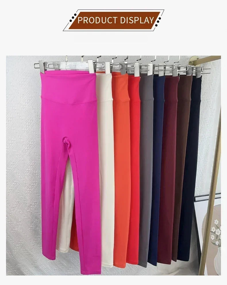 14 Colors Yoga Tight Leggings Women Fitness Gym Butt Lift Leggings Running Cycling Pants Breathable Sports Leggings High Waist Summer Workout Gym Clothing👖👖