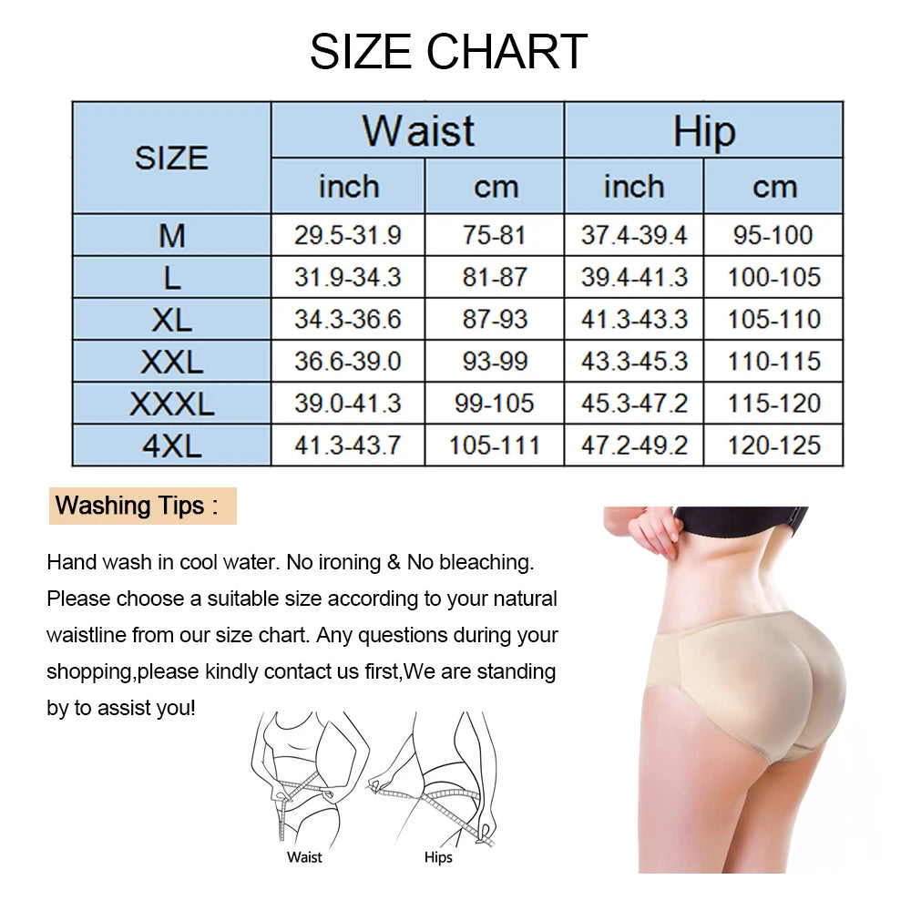 SEXYWG Butt Lifter Shaper Panties Women Hip Shapewear Sexy Shapewear Push Up Panties Body Shaper Hip Enhancer Panties