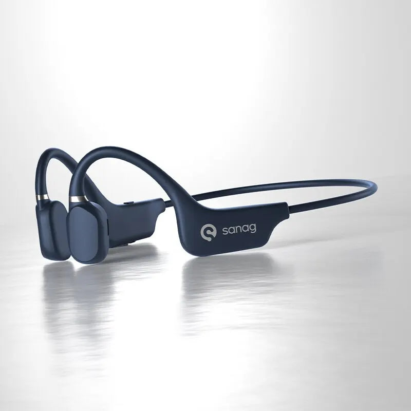True Bone Conduction Earphone Open Ear Bluetooth Wireless Sport Headphones Waterproof Headset 3D Stereo Sound