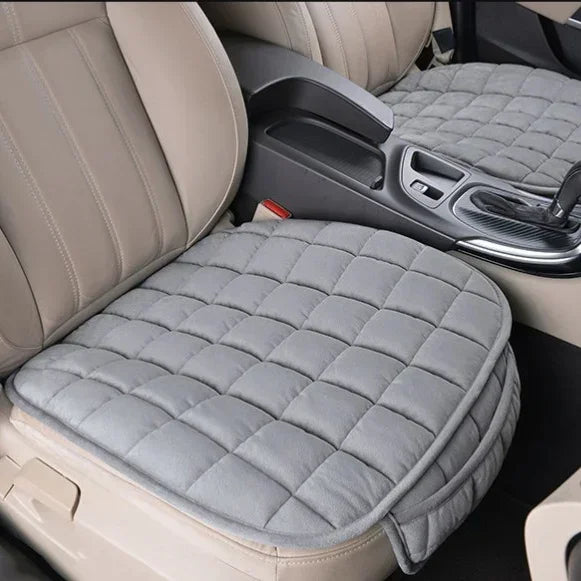 NEW Arrivals 6 Colors Universal Autumn Winter Warm Car Seat Cover Cushion with Case for Mobile Phone Wallet Holder Anti-Slip Front Chair Seat Breathable Pad Car Seat Protector Seat Covers for Cars