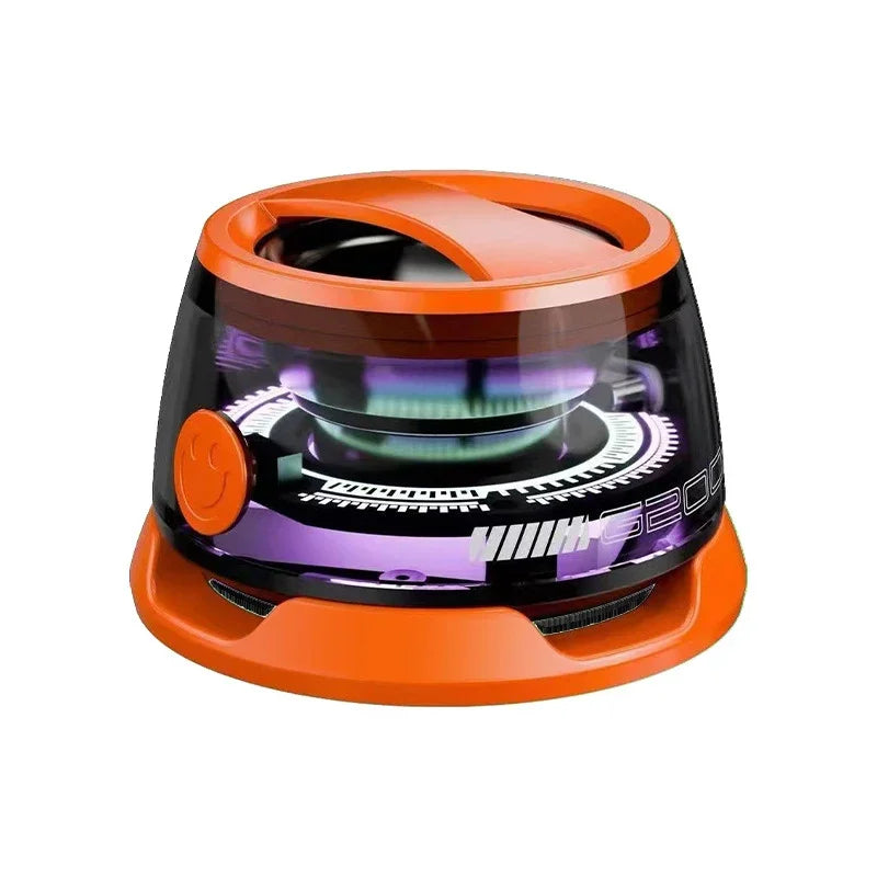NEW Arrivals RGB 6 Colors Portable Mini Bluetooth Speaker G200 RGB Lighting Magnetic Speaker BT5.3 Mini Sound Box 7 Hours Playback Phone Holder
