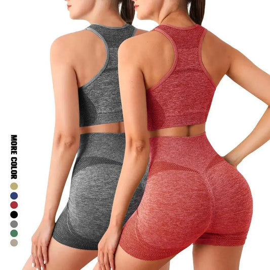 NEW Arrivals 10 Colors Yoga Gym Shorts Women Sport Bras Brassiere Workout Tops for Women Yoga Clothes Fitness Leggings Gym Set Seamless Yoga Sets