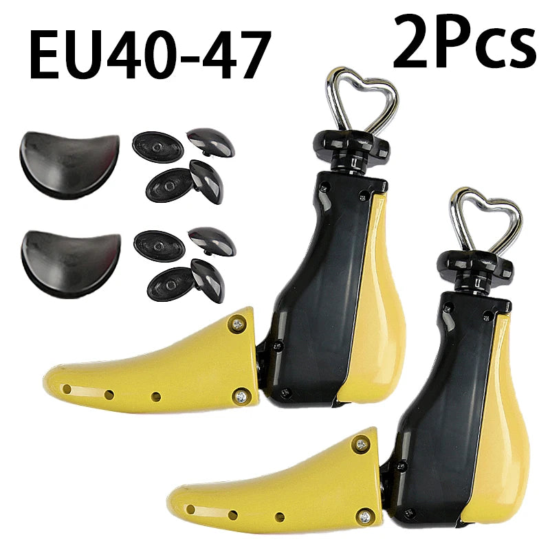 2 PCS Set 35-47 EU Size High top Shoe Expander Trees Boots Sports Sneakers Shoes Stretchers Men Woman Shoes Tree Adjustable Length Width Shoes Stretches