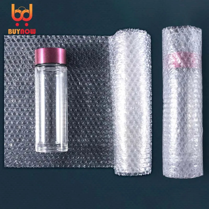 NEW Arrivals 3M 5M 10M 20M Roll Packaging Bubble Film Roll Thickened Anti Pressure Pad Express Mail Box Filler Fragile Packaging Bubble Film Travel Shipping Crush Resistance Package Roll
