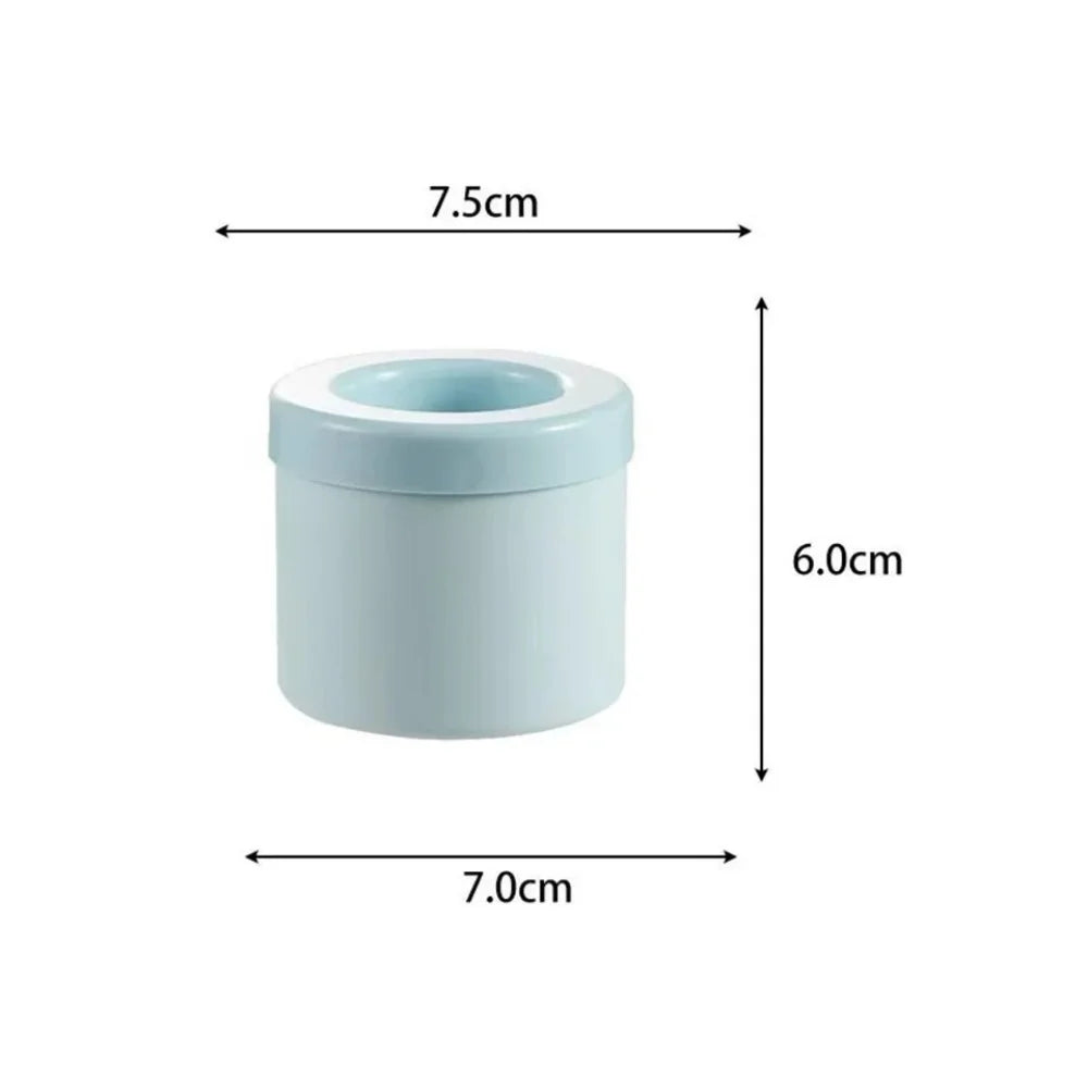 Silicone Ice Cube Mold Round Ice Bucket Summer Homemade DIY Refrigerator Freeze Ice Maker Creative Ice Cube Mold Barware Tools