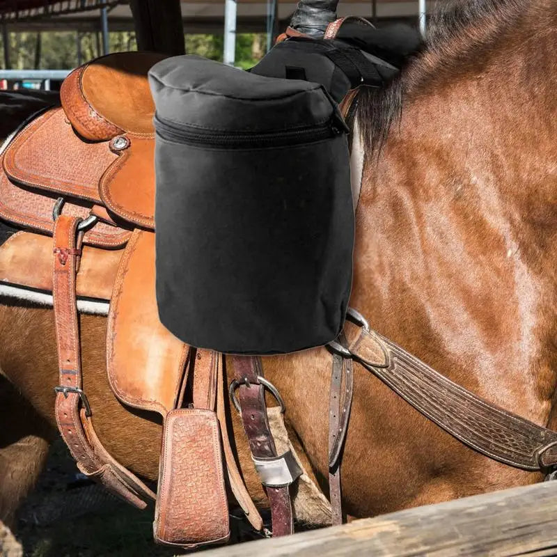 Large Capacity Horn Saddle Bag Set Durable Pommel Saddle Bag Combo For Cross Country Riding Saddle Bag Luggage Bags