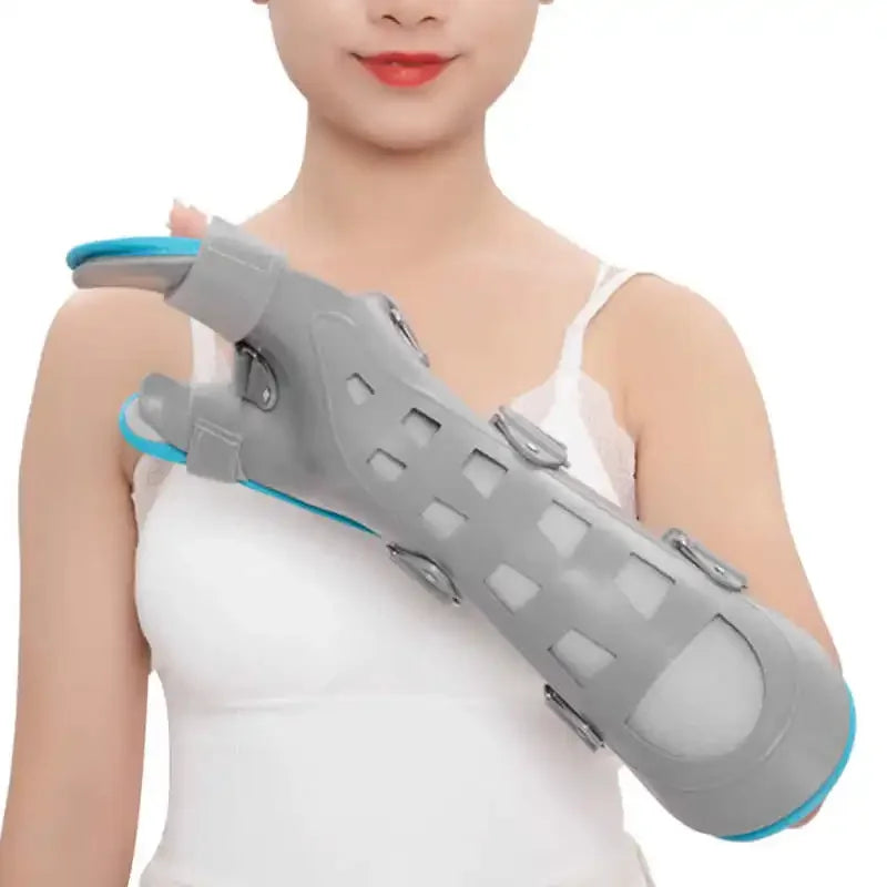 Wrist Support Brace Adjustable Hand Fracture Fixed Strap Sprain Carpal Tunnel Splint Posture Corrector Bandage Joint Pain Relief Medical Accessories Health Care Supplies