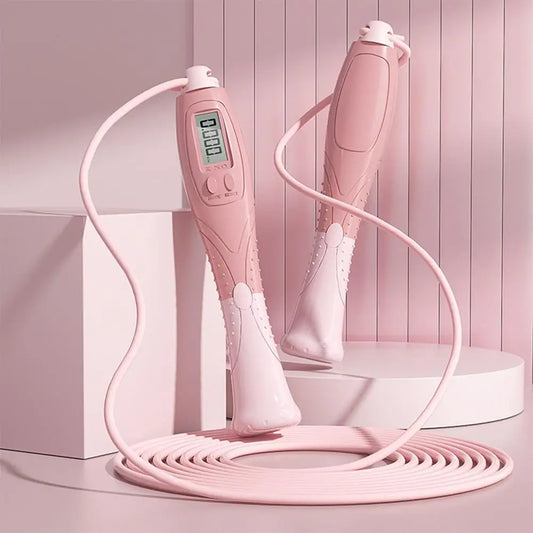 NEW Arrivals Indoor Outdoor Electronic  Jump Rope with Non-Slip Handle Digital Display Counting Tangle-Free Skipping Rope Fitness Equipment for Men Women Sports Accessories