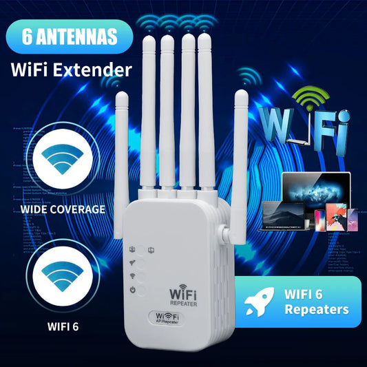 NEW Arrivals  300Mbps Single frequency Wi-Fi Repeater Wireless WIFI Extender Wi-Fi Booster 2.4G Network Amplifier 360° Full Coverage Signal Home Electronic Supplies