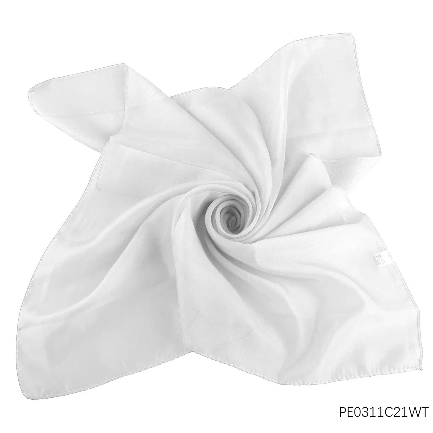 Women's Classic 1950's Character Outfits for Party Revelry with White Square Scarves and Silk Scarves Female Retro Apparel Accessories