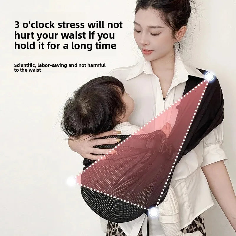 NEW Outdoor Travel Portable Baby Sling Carrier Wrap Toddler Infants Backpack Shoulder Bag Babies Carriers Newborn Backpacks Mother's Baby Care Supplies