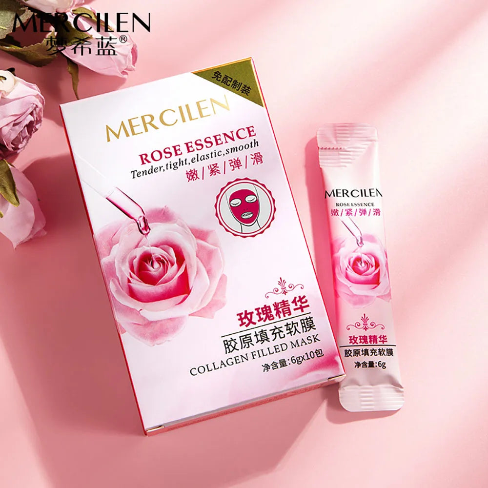 15 Colors Retinol Australian Snake Venom Peptide Gold Whitening Masks Oil Control Brighten Skin Moisturizing Face Mask Korean Skincare Products