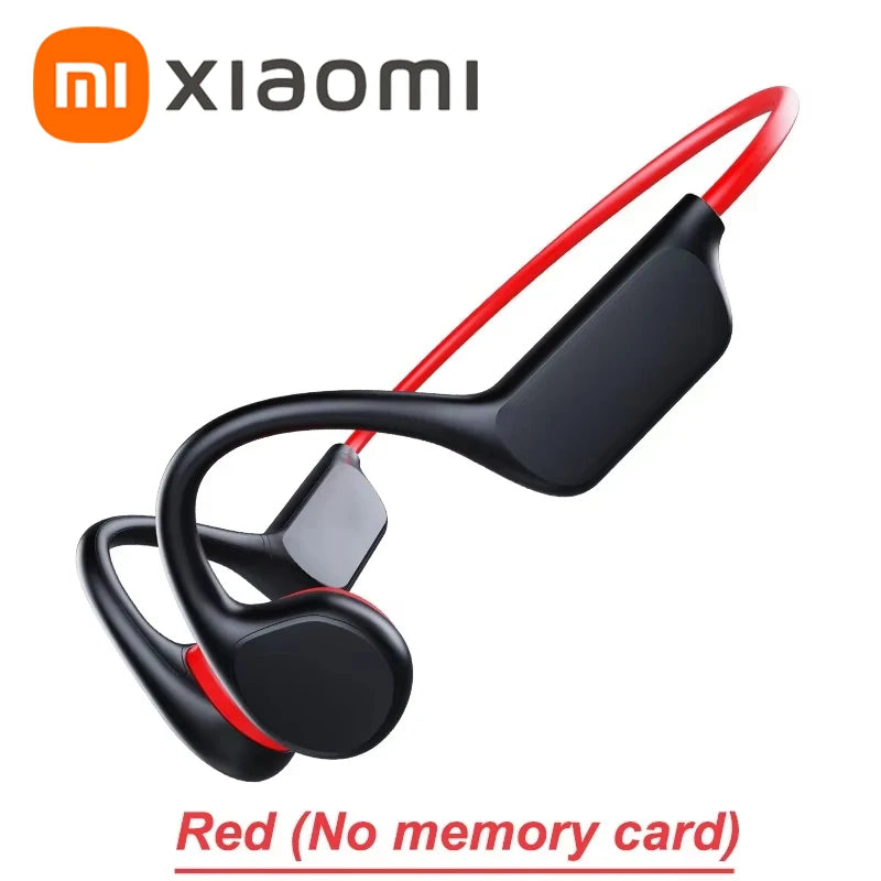 NEW Arrivals 3 Colors Xiaomi Bone Conduction Headphones IPX8 Waterproof MP3 32GB Bluetooth5.4 Wireless Headphones With Mic 2 Drivers Swimming Women Men Sports Fitness Supplies