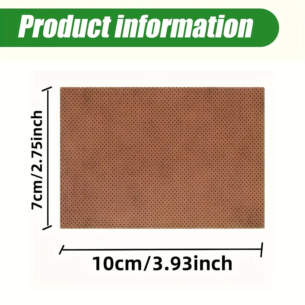 100 PCS Natural Herbal Set Neck/Shoulder/ Back/ Abdomen/ Knee/Hands Pain Relief Therapy Circulation Heating Warm Patches Sports Injuries Treatment Health Care Accessories