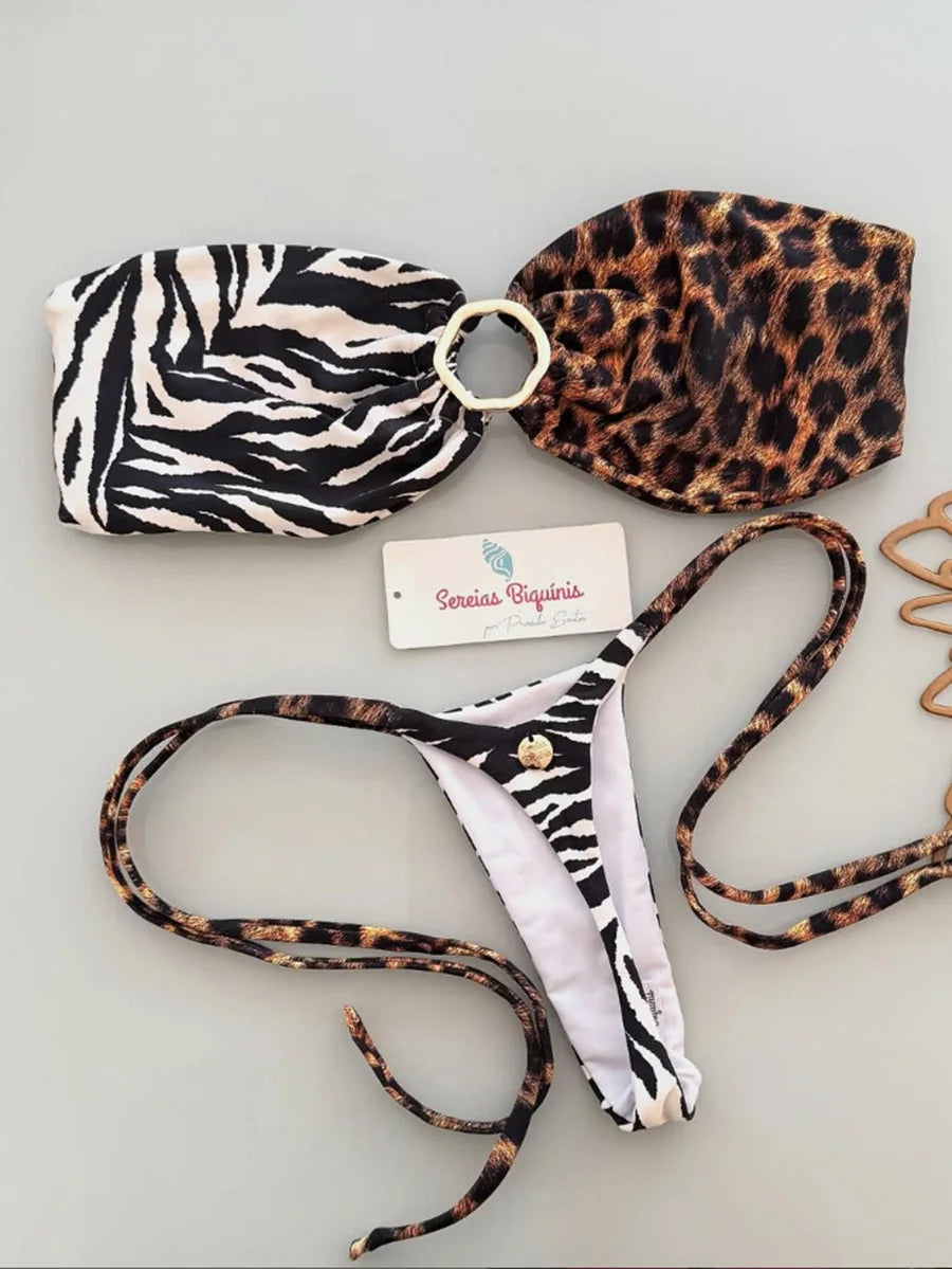 NEW 5 Colors UK Size Sexy Micro Bikini Set Swimsuit Thong Female Bathing Brazilian Women Swimwear Biquini Suit Sexy Up Bikinis Mujer