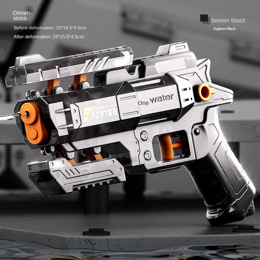 NEW Arrivals Adult-Children Water Gun Toys Bursts Children's High-Pressure Strong Charging Energy Water Automatic Japanese  Water Spray Toy Guns Summer Sports Games Toys Supplies