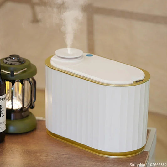 NEW 4L Aromatherapy Trash Can Bathroom Desktop Wastebasket Outdoor Mini Smart Trash Can Home Electronic Garbage Bin Sensor Wastebin Home Office Cleaning Supplies