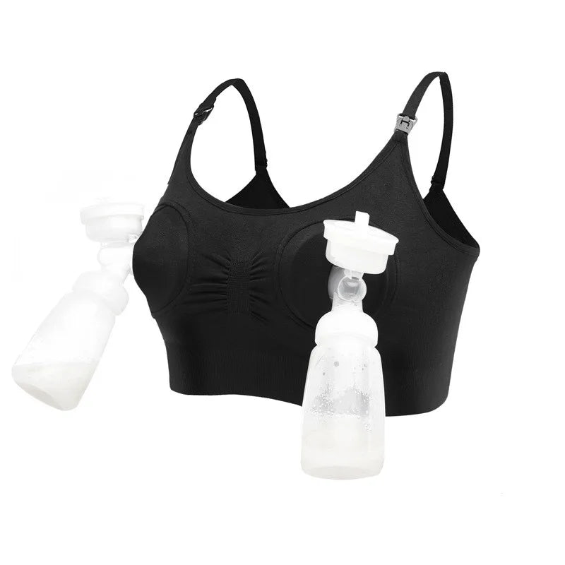 NEW Arrivals Maternity Bra Cotton Bra for Nursing Push Up Hands Free Breast Pump Maternity Breast Feeding Bra Women Underwear Clothing