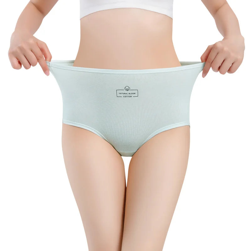 NEW Arrivals 3PCS Set Triangular Panties High Waist Sexy Underwear Briefs Underwear Woman Cotton Lingerie Buttocks Lifter Tummy Control Women Female Seamless Briefs